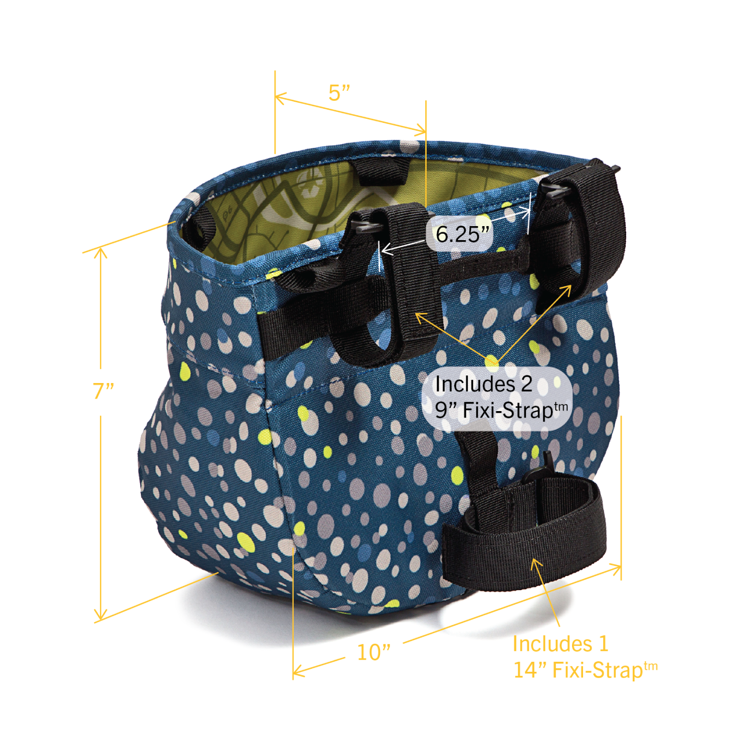 Crescent Bike Basket