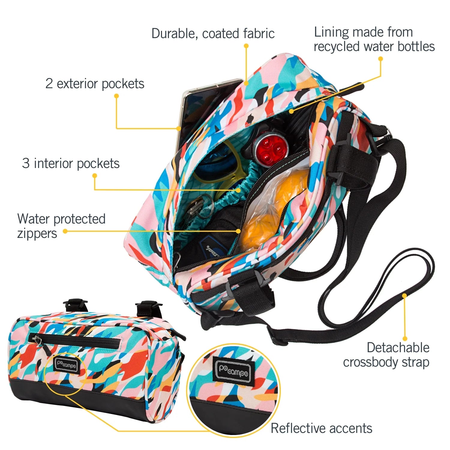 Domino Handlebar Bag