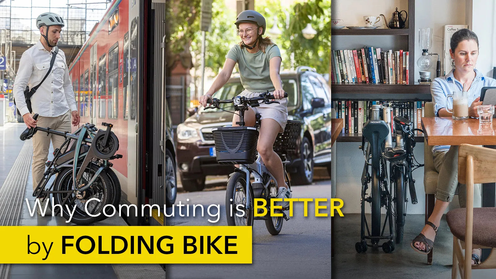 Why Commuting is Better by Folding Bike