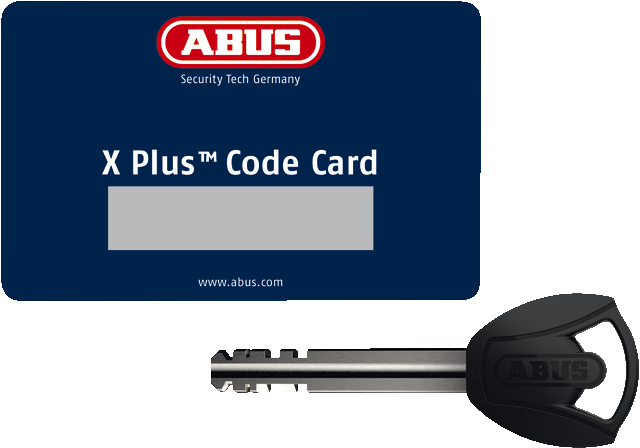 Abus Granite XPlus 6950 Universal Fit NR Frame Lock Black 